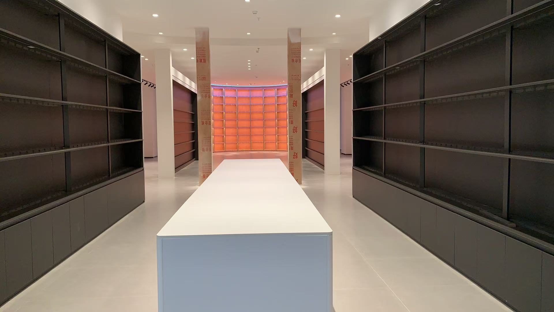 TENWELL wood veneer showroom environment